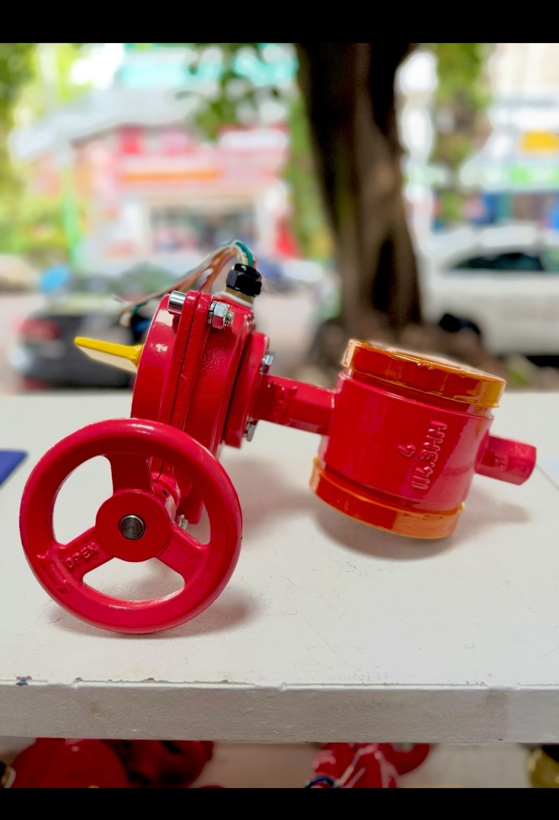 Valvula Mariposa Ranurada con Switch